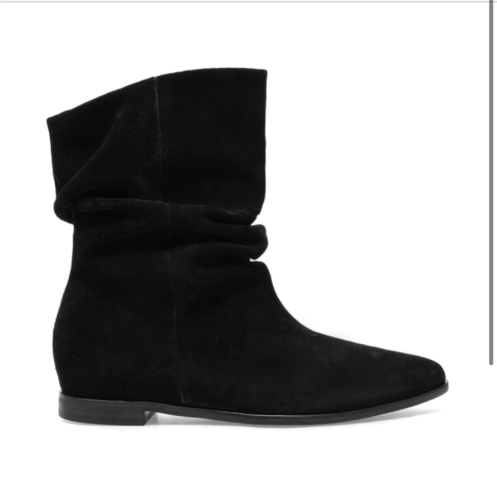 NWT Anthropologie SILENT D WINGLET Boot Black